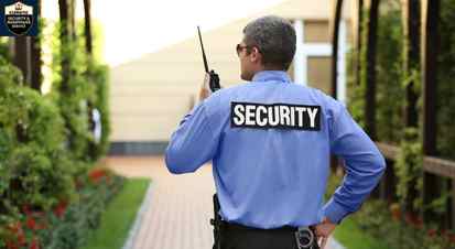 Security Guard on duty